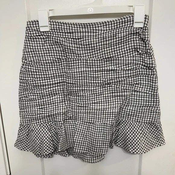 Abercrombie & Fitch ruched mini skirt - Picture 4 of 5